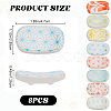2 Sets 2 Styles Ceramic Chopstick Stands DJEW-CP0001-36B-2