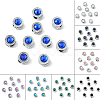 Alloy Acrylic European Beads FIND-YWC0011-04A-2