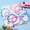 Polymer Clay Stretch Bracelets Sets BJEW-SZ0001-54-3