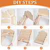 2 Bags 4-Slot Wood Display Risers ODIS-UN0001-18-3