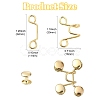 Adjustable Waistband Buckles(8 sets ST-CJ0035-01-2