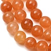Natural Red Aventurine Beads Strands G-H067-A02-8MM-8