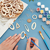 PandaHall Elite DIY Geometry Earring Making Kit DIY-PH0013-60-3