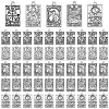 50Pcs 5 Style Zinc Alloy Pendants FIND-DC0001-45-1