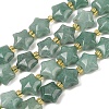 Natural Green Aventurine Beads Strands G-Z080-A12-10mm-2