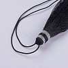 Nylon Thread Tassel Big Pendant Decorations NWIR-K019-A22-2