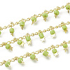 Handmade Glass Beaded Chains CHC-E019-09H-G-1
