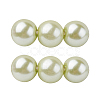 Eco-Friendly Glass Pearl Beads HY-J002-6mm-HX046-1