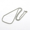 Tarnish Resistant 304 Stainless Steel Necklaces NJEW-F027-41-2.5mm-1