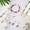 DIY Round Cat Eye Beads Bracelet Making Kit DIY-SZ0006-56C-5