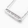 304 Stainless Steel Pendant Necklaces NJEW-P206-20P-3