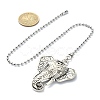 Elephant Tibetan Style Alloy Ceiling Fan Pull Chain Extenders FIND-JF00113-3