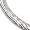 Rack Plating Brass Herringbone Chains Bracelet for Men Women BJEW-M227-01P-2