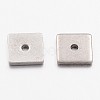 Non-Tarnish 304 Stainless Steel Spacer Beads STAS-E134-5mm-19P-2