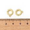 Brass Ring Clasps KK-CBA9CBD-09G-3