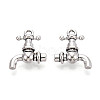 Tibetan Style Alloy Pendants X-TIBE-N014-30AS-1