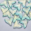 Transparent Spray Painted Glass Pendants X-GLAA-S190-009A-03-1