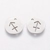 Non-Tarnish 304 Stainless Steel Charms STAS-Q201-T095-9-2