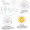 8 Sheets 4 Style Infinity Love & Bird Laser Style Plastic Adhesive Car Stickers STIC-GF0001-04A-4