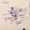 400Pcs 4 Colors Opaque Acrylic Beads MACR-SZ0001-79C-4