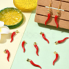 10Pcs Brass Enamel Pendants KK-SC0006-88-5