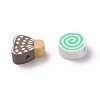 Handmade Polymer Clay Beads X-CLAY-I010-01-2