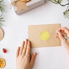 34 Sheets Self Adhesive Gold Foil Embossed Stickers DIY-WH0509-008-5