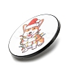 Christmas Theme Alloy Brooch JEWB-R019-01-3