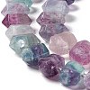 Natural Fluorite Beads Strands G-F719-02-3