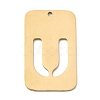 304 Stainless Steel Pendants STAS-D200-01U-G-1