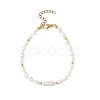 Natural Cultured Freshwater Pearl Beaded Bracelets for Women BJEW-JB14154-3