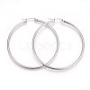 Tarnish Resistant 304 Stainless Steel Big Hoop Earrings EJEW-P173-13P-07-1