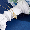 1Pc Brass Box Chain Adjustable Slider Necklaces NJEW-GA0001-16-4