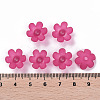 Frosted Acrylic Bead Caps MACR-S371-07A-706-4