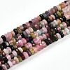 Natural Tourmaline Beads Strands G-T141-38-4