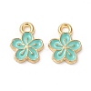 Alloy Enamel Charms ENAM-C005-34G-05-2
