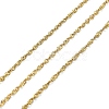 Ion Plating(IP) 304 Stainless Steel Singapore Chains CHS-L019-06G-1
