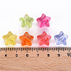 1-Hole Transparent Acrylic Buttons TACR-S154-52B-4