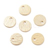 Brass Charms KK-Y003-06E-G-1