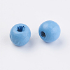 Natural Wood Beads WOOD-Q030-56F-1