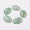 Natural Green Aventurine Flat Back Cabochons G-G741-22x30mm-14-1