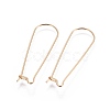 304 Stainless Steel Hoop Earring Finding X-STAS-E464-05G-1