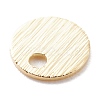 Brass Charms KK-Y003-06E-G-3
