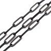 304 Stainless Steel Paperclip Chains CHS-O010-03EB-1