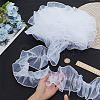 1Pc Organza Pleated Lace Trim Ribbon OCOR-HY0001-33B-3