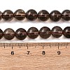 Natural Smoky Quartz Bead Strands G-G735-28-8mm-3