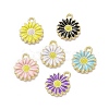 Alloy Enamel Pendants X-ENAM-A139-05G-1