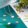 100Pcs Brass Stamping Blank Tag Charms KK-FH0002-60G-5