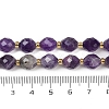 Natural Amethyst Beads Strands G-N342-149G-5