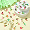 50Pcs 5 Colors Glass Charms FIND-CJ0001-15-5